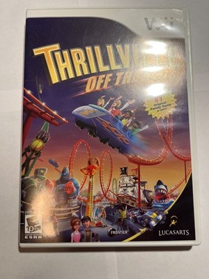 Thrillville Off the Rails Nintendo Wii TESTED Working