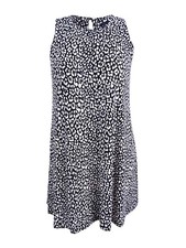 Tommy Hilfiger Women's Animal-Print Jersey Shift Dress