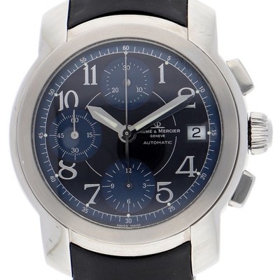 Baume & Mercier MV045216 Capeland Chrono black Dial Automatic Stainless Steel