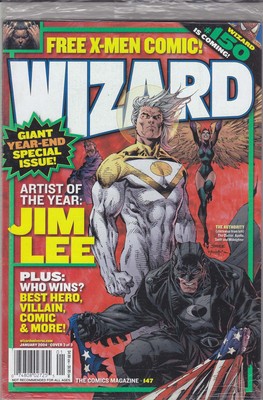 Wizard: The Comics Magazine #147C (in bag) VF/NM; Wizard | Jim Lee Variant - we