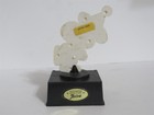 SNOOPY PEANUTS CHARLIE BROWN VINTAGE AVIVA TROPHY GRAM FIGURE FIGURINE 1972 — photo 2