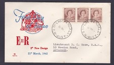 1962 THIRD QUEEN ELIZABETH II 2d PRE-DECIMAL STAMP ROYAL FIRST DAY COVER #30