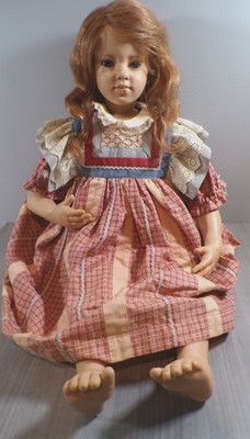Marlene Rotraught Schrott Doll Great American Doll Co. 1990 Original Clothes 27''