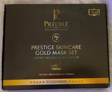 Predire Paris Prestige Skincare Gold Mask Set 10 Masks Luxery Ltd. Edition