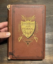 1874 Three Years In The Federal Cavalry Captain Willard Glazier Civil War Illus