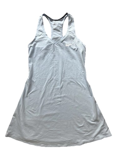 Women's Nike Court Pure Tennis Dress Sz S Light Blue Pickleball Unlined