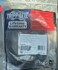 Tripp Lite VGA/SVGA HD15 D-Sub Male to Male Cable 10 ft Black P512-010