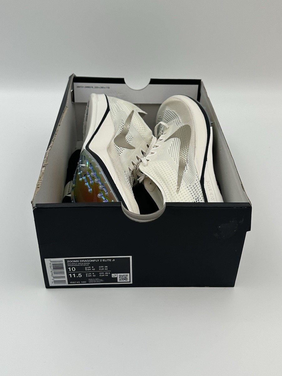 Size 10 - Nike Jakob Ingebrigtsen x ZoomX Dragonfly 2 Elite Sail