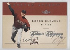 2004 Fleer Classic Clippings Roger Clemens #75 02v3