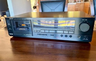 Denon DR M24HX 3 Head Cassette Deck HX Pro Dolby Excellent Cond