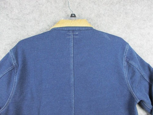 Chaqueta polar para tareas J.Crew Wallace & Barnes extra grande azul índigo forrada - Imagen 19 de 22