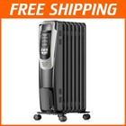 Powerful Indoor Radiator Heater - 160 sqft Coverage, Remote, Safety Features
