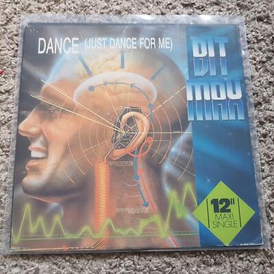 Bit Max - Dance/ Just dance for me 12'' Disco Vinyl Italy MISPRESS
