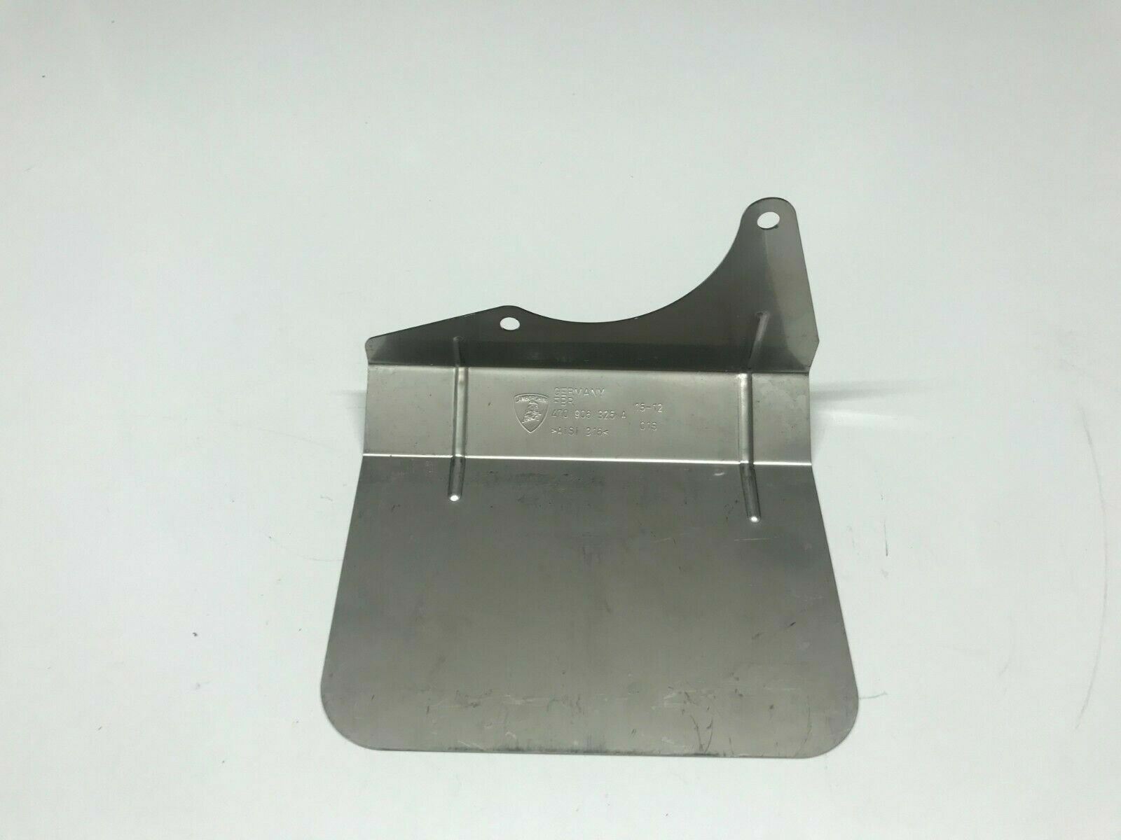 LAMBORGHINI AVENTADOR DRIVER LEFT LH LOWER AIR PUMP HEAT SHIELD OEM 470906325A