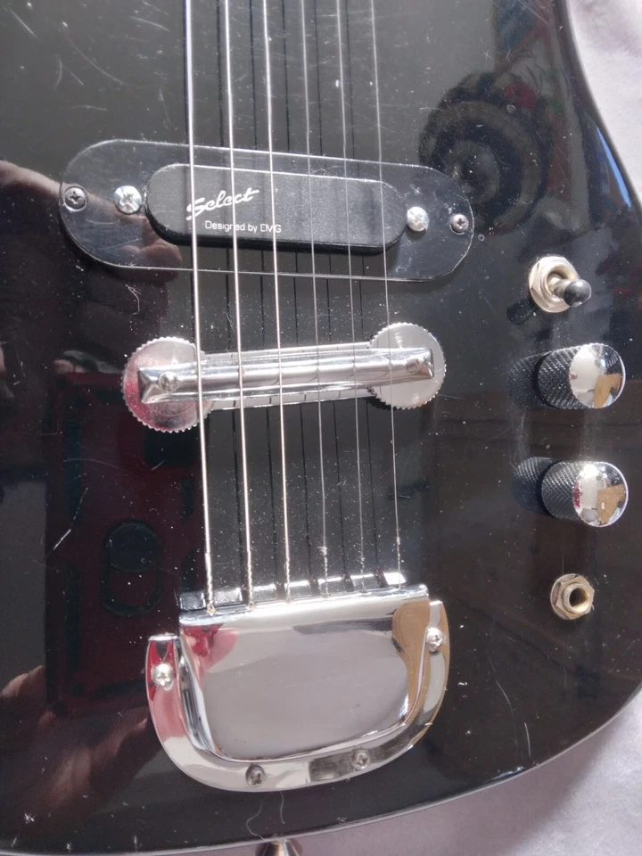 Guitarra Eléctrica Samick Vista Modelo V2000 Escala Corta Stratocaster Clone Años 80 Foto 3 de 4