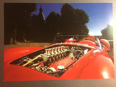 1958 Ferrari 500 TRC Spider Print, Picture, Poster, RARE!! Awesome L@@K