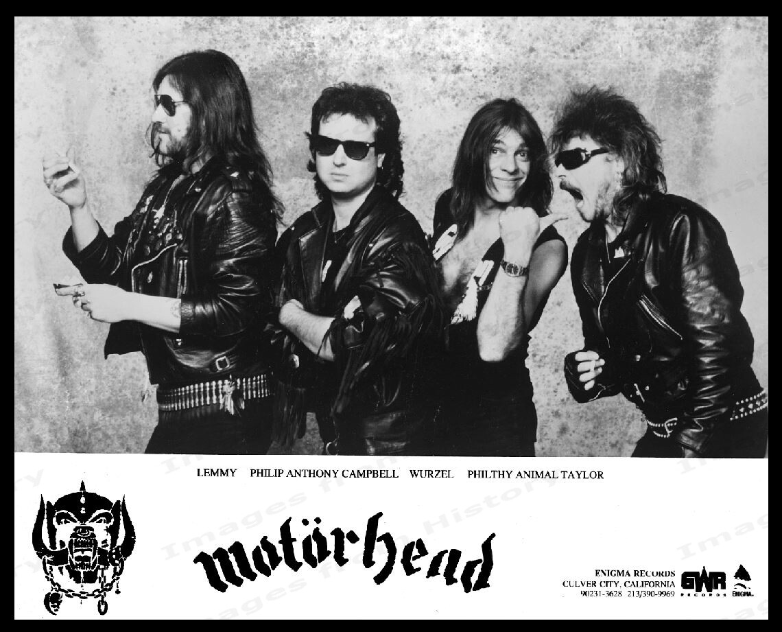 8x10 Print Motorhead English Rock Band Ian 