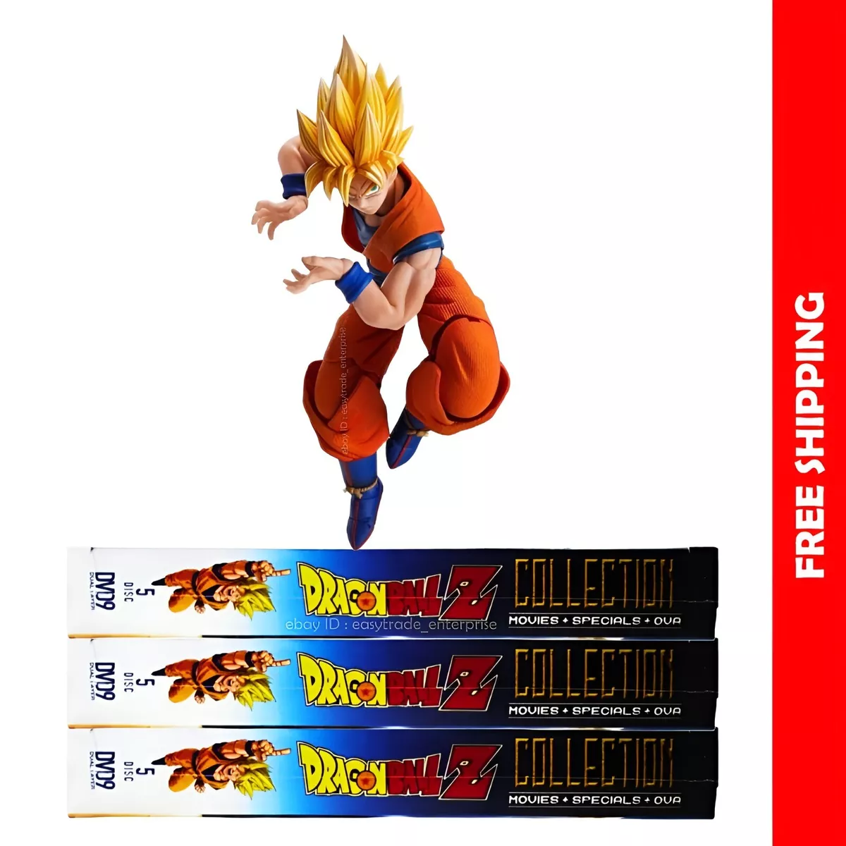 DVD Dragon Ball Z Movies+Specials+OVA & Dragon Ball SUPER HERO The