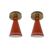 Ceiling Pendant Brass Flushmount Mid Century Modern Ceiling lights Fixure