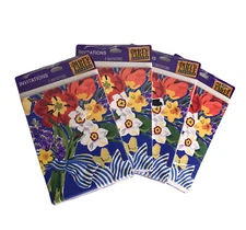 Hallmark Party Invitations Lot Of 4 Packs Total 32 Invites RSVP