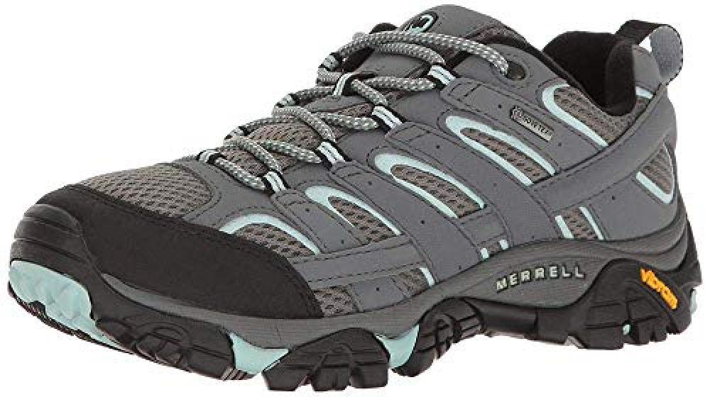 (TG. 40 EU) Merrell Moab 2 GTX, Stivali da Escursionismo Donna, Verde (Sedona Sa