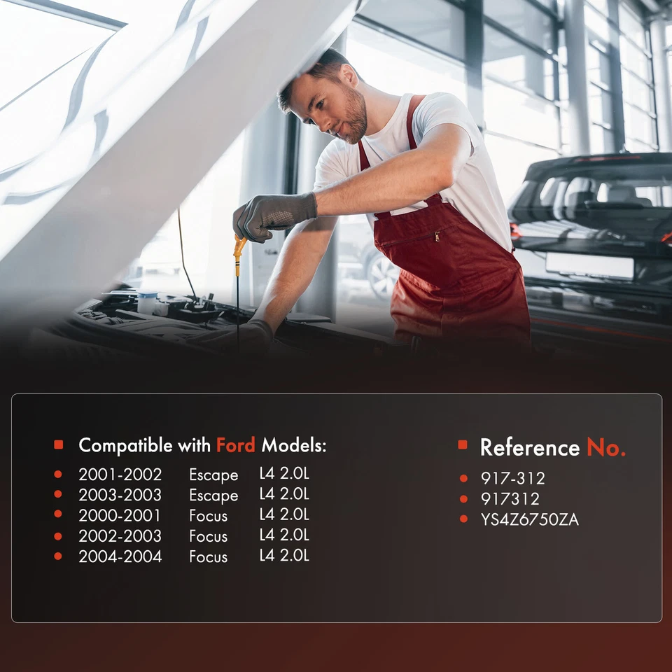 Масляный щуп двигателя для Ford Escape 2001-2003 Focus 2000 2001 2002-2004 L4 2,0 л - Изображение 2 из 4