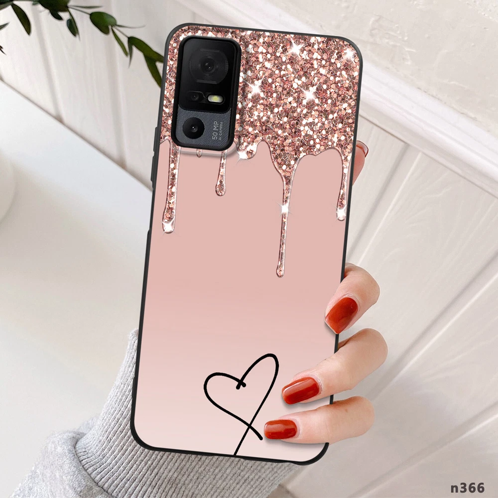 Phone Case For TCL 40 50 XL 501 503 T-Mobile Revvl 7 Girl Gorgeous Printed Cover