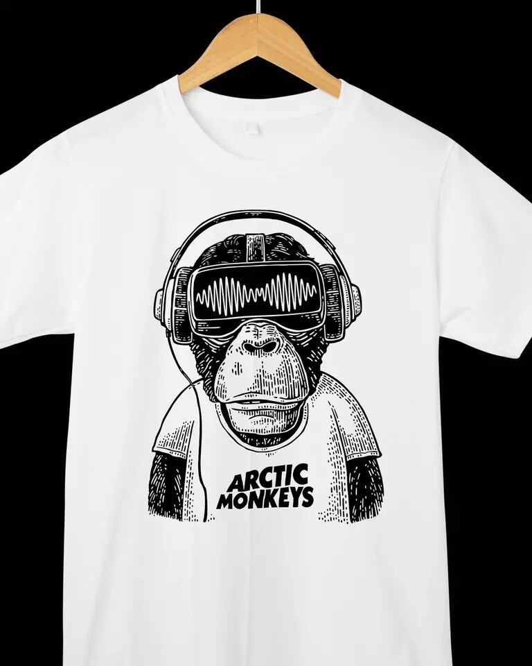 Collection Arctic Monkeys Band White Unisex T-shirt Gift for fan 270829