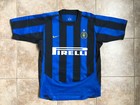 Internazionale Inter Milan Home Football Shirt 2003-2004 Size M