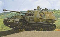 Tiger Elefant Carro Bewaffnete Kunststoff Kit 1:3 5 Modell 0211 Italeri
