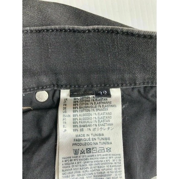 Pantalones Cortos Diesel Mujer R-SCOTT Gris Denim Puños Talla 32 00SYL5RA49N Foto 4 de 4