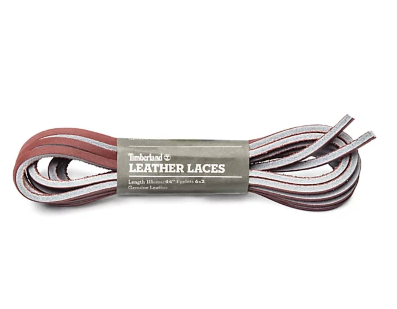 TIMBERLAND 111CM 44'' LACCI DI RICAMBIO PER STIVALI IN PELLE GREZZA Rosso Marrone
