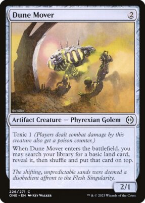 Magic the Gathering (mtg): ONE: Dune Mover  (x 4)
