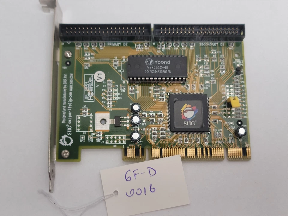 SIIG S4V000006020 SC-PE4A12 PCI Port Expansion Card, Dual Ultra ATA Controller - Image 2 of 4