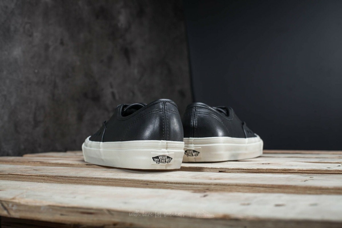 VANS Authentic Weave DX Leather Black Men display picture 3