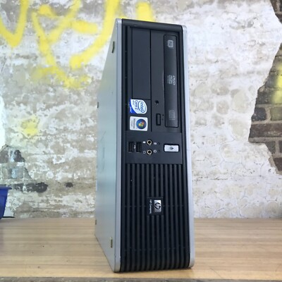 Compaq Gaming Computer HP Compaq SFF PC for Retro Gaming Core 2 2.66GHz 4.5GB RAM Windows 7 ...