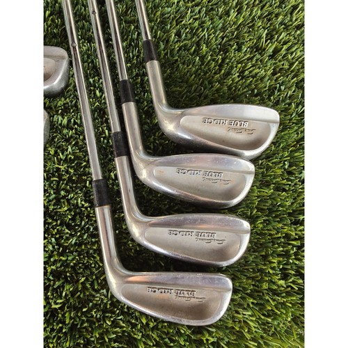 Wilson Sam Snead Blue Ridge Iron Set 3-PW Lite Steel Shaft RH Vintage Golf Clubs - Picture 10 of 18