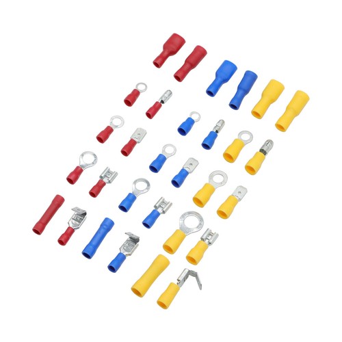 280PCS Assorted Insulated Electrical Wire Terminal Crimp Connector Spade Set Kit - Picture 6 of 12