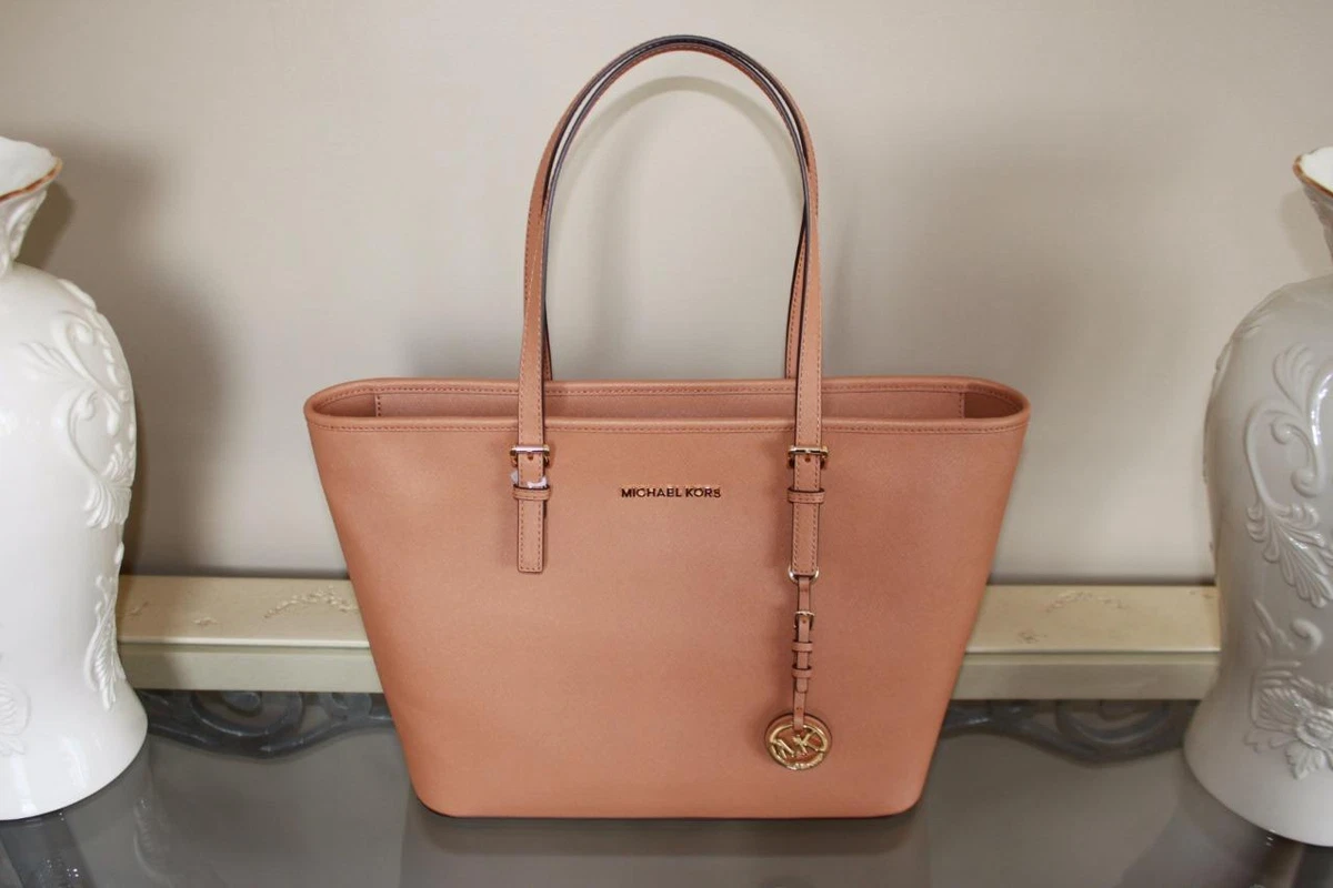Jet set saffiano leather tote bag cheap