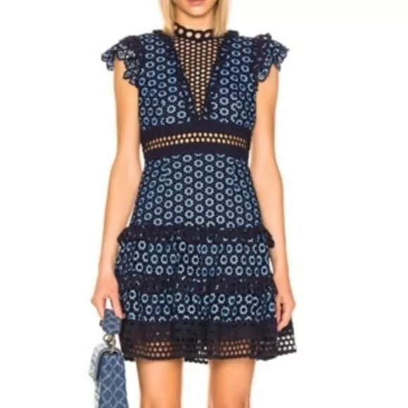 Sea josie crochet lace clearance dress