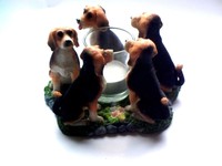 Beagle Dogs Circle Candle Holder By Continental Creations 15 Beagle Dogs Circle Candle Holder By Continental Creations 15