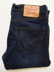 levis 510 dark blue