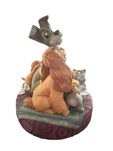 DISNEY LADY AND THE TRAMP MARKRITA PIN BOX SAMMLER STATUE FIGUR SELTEN NEU - Bild 4 von 11