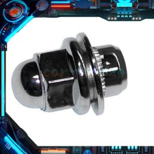 Tuerca de rueda MR455707 cromada de acero inoxidable apta para Mitsubishi Dodge Chrysler