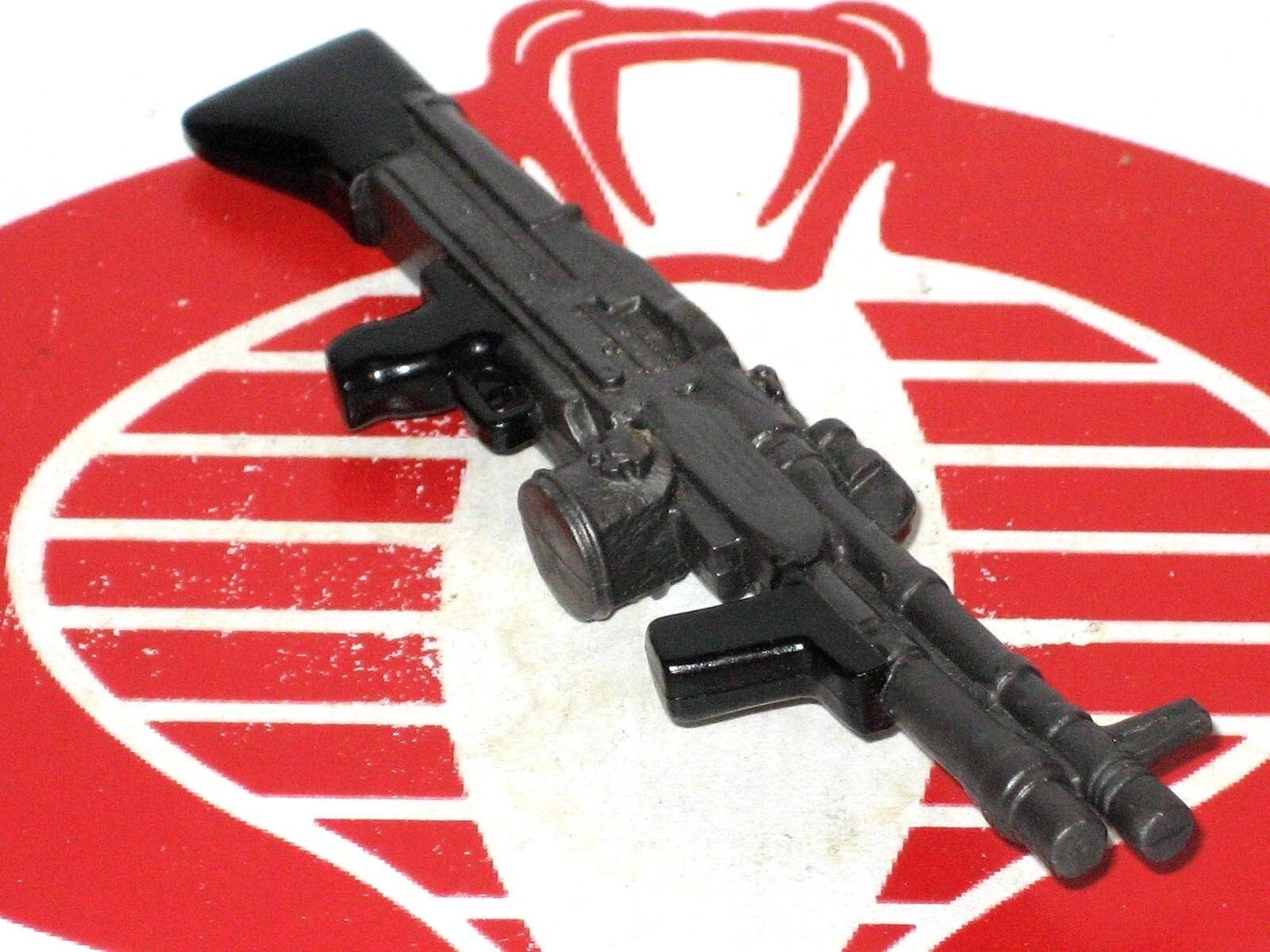 RAMBO Weapon First Blood Rambo GUN Black Handles 1986 Original Figure ...