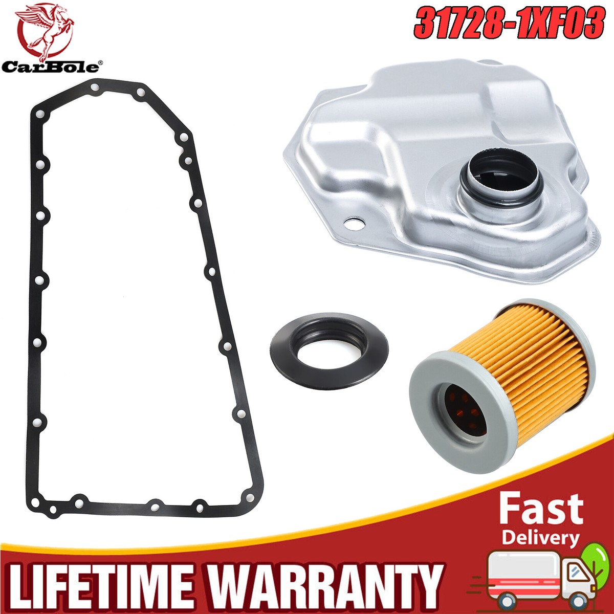 Transmission Oil Filter With Gasket Set for Jeep MITSUBISHI Nissan