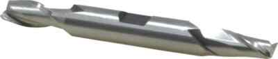 Hertel 5/16'', 9/16'' LOC, 3/8'' Shank, 3-1/8'' OAL, 2 Flute, HSS Double Square E...