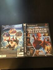 Marvel Ultimate Alliance 2 PS2 CIB (Sony PlayStation 2, 2009) CIB Black Label