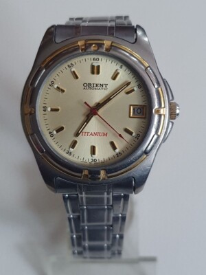 Vintage ORIENT EROV-B0 Titanium Automatic WR Watch