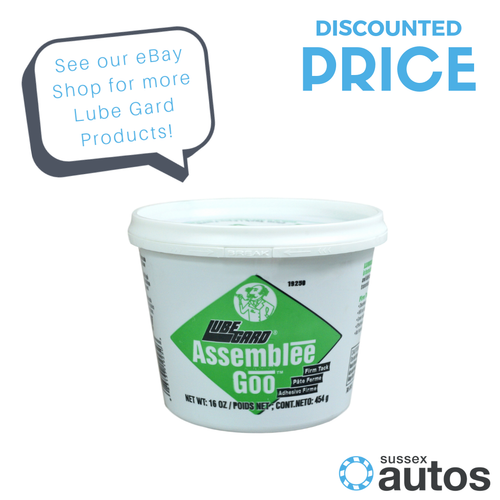 Lube Gard Dr. Tranny GREEN Assemblee Goo 16oz Transmission Assembly